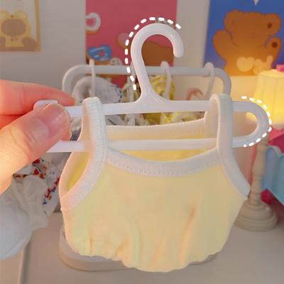 Mini Hanger Baby Clothes Rack for La Bubu Dolls Compact Clothing Hanger Shelf Doll Clothing Tidy Belt Multi-Functional Storage Display Rack