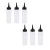 YCOC-6X 150Ml Salon Hair Color Measuring Applicator Bottle Scale Hairdressing Tool
