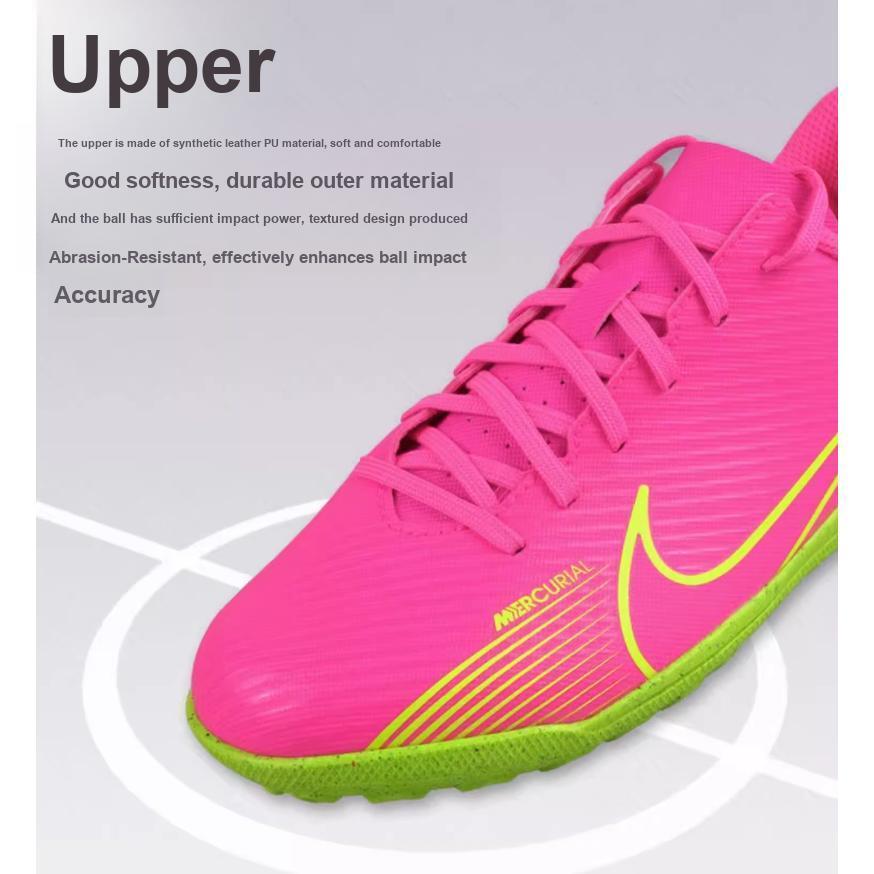 Nike Mercurial Vapor 15 Club TF GS Luminous Pack Zapatillas para Niños Rosa Pink-Blast Gridiron DJ5956-605