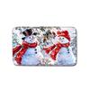Christmas Shower Curtain Floor Mat Combination Four-Piece Set Bathroom Toilet Carpet Shower Room Mat Foot Mat