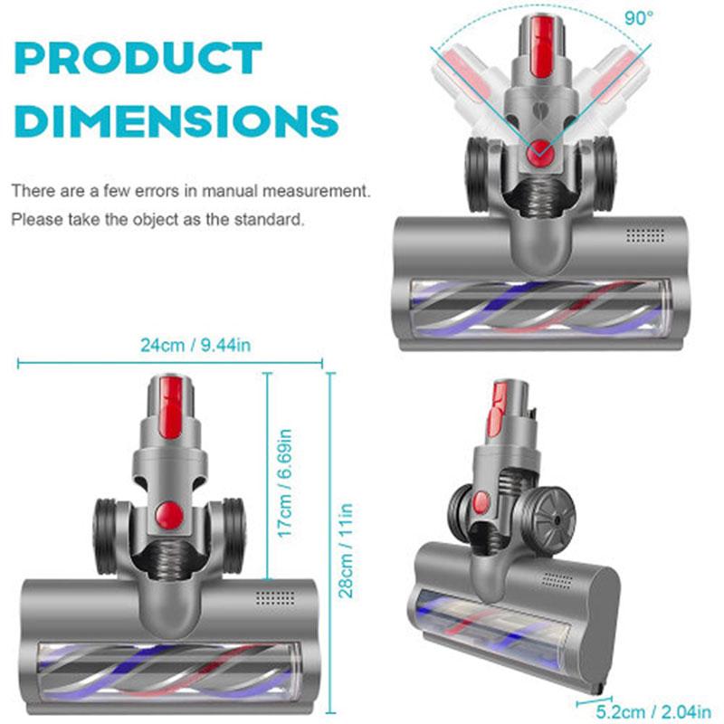For Dyson V7 V8 V10 V11 Direct Drive Motorhead Turbine Floor Head Tool
