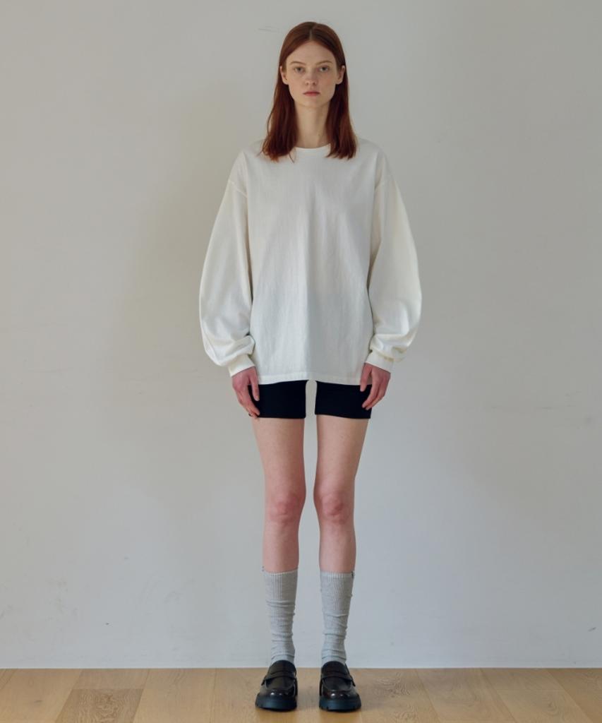 UNNOUT Oversized Volume T-Shirt Marshmallow