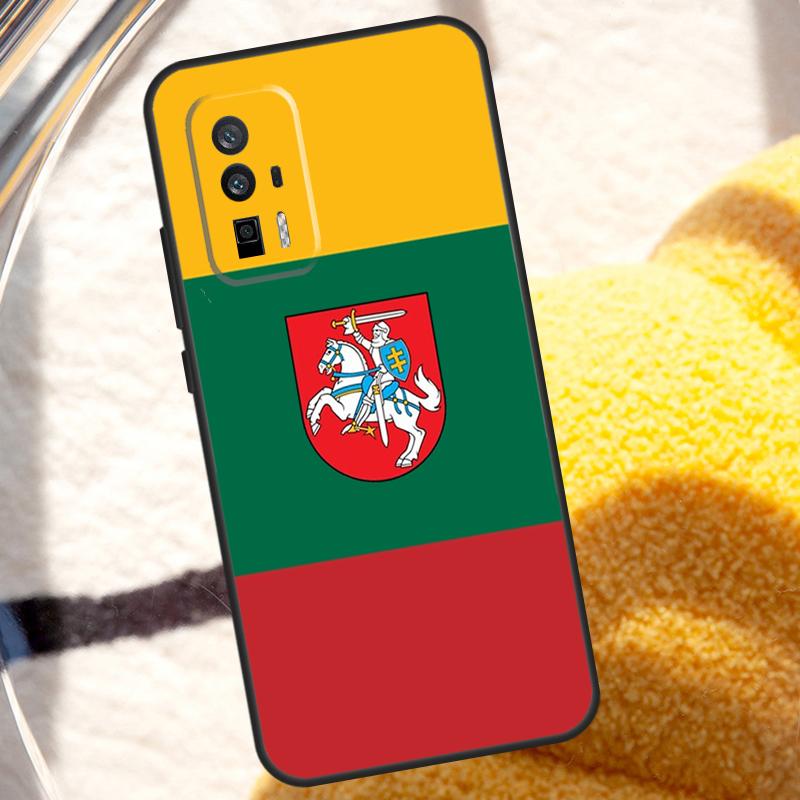 Lithuania Flag Case For POCO X6 M6 X3 Pro X5 F3 F5 M5s Xiaomi 13 14 Ultra 12 Lite 11T 12T 13T Pro Cover