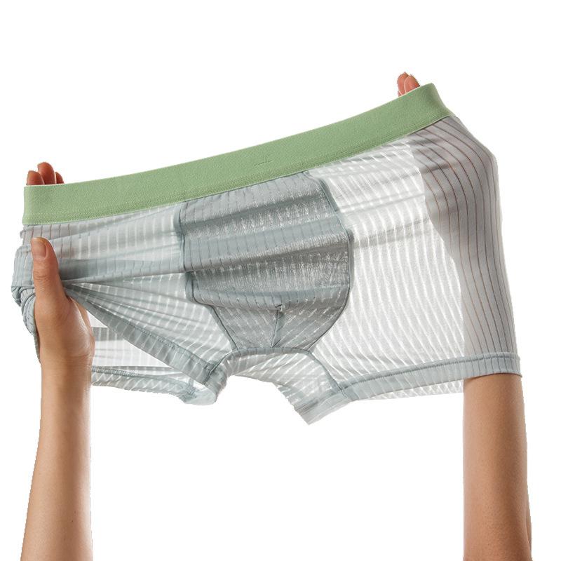 1ks spodní prádlo Pánské boxerky Sexy kalhotky Bavlněné boxerky Pánské spodky Pánské šortky Homme U Convex Lingerie