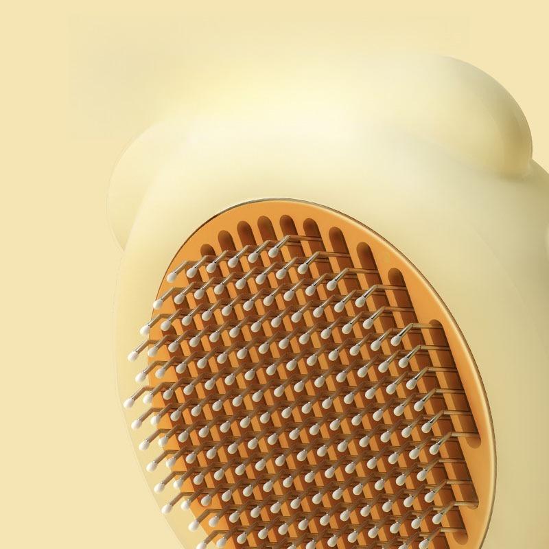 Pet Hair Removal Comb Stainless Steel Needle Brush Cat Dog Massage Grooming Comb for Loose Fur Cleaning Beauty Pet Supplies