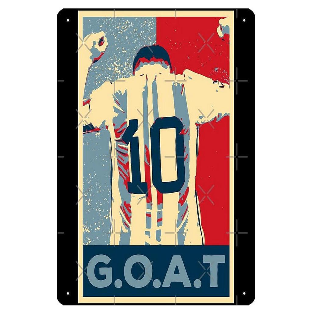 Argentina Metal Tin Sign Football Wall Decoration Plaque Vintage Art Poster Iron Painting for Man Cave Home Cafe Garden Club Bar