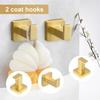 Gold Towel Bar Set 5 Pieces Bathroom Hardware Accessory Set Towel Holder Set for Bathroom SUS304 Stainless Steel Bathroom Accessories Set Wall