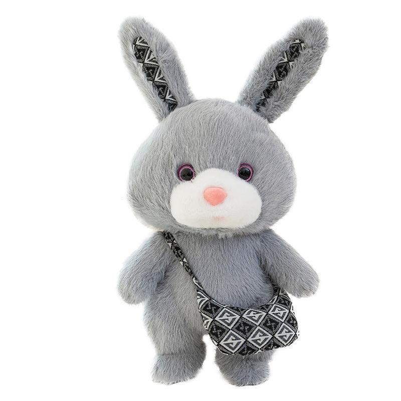 Couple Bunny Doll Plush Toy Bib Bunny Doll Girl Muppet Valentine's Day Gift