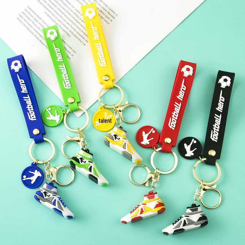 World Cup Sports Shoe Keychain Pendant for Couples