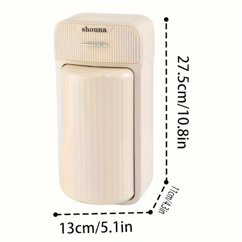 1 шт. настенный вращающийся косметический органайзер для ванной комнаты, водонепроницаемый пылезащитный косметический органайзер белый