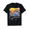 Santorini Greece Souvenir T Shirt Vintage Designer Clothes Homme Versatile Top For Everyday Wear Comfortable Unisex