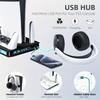 PS5 Slim/Pro Console Cooling & Charging Stand with RGB Lighting and Headphone Holder