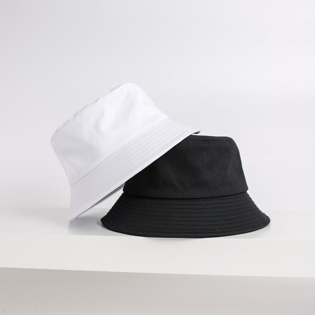 Solid Color Naked Men and Women Couples Bucket Hat Ins Versatile Basin Hat Spring and Summer Sunshade Sunscreen Hat