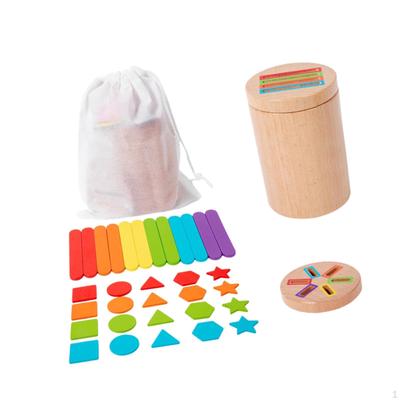 Color Shape Sorter Toy Early Learning Geometric Cognition Educational Recognition for