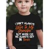European Size Boys Round-neck Short-sleeved T-shirt with Unique English Patterns