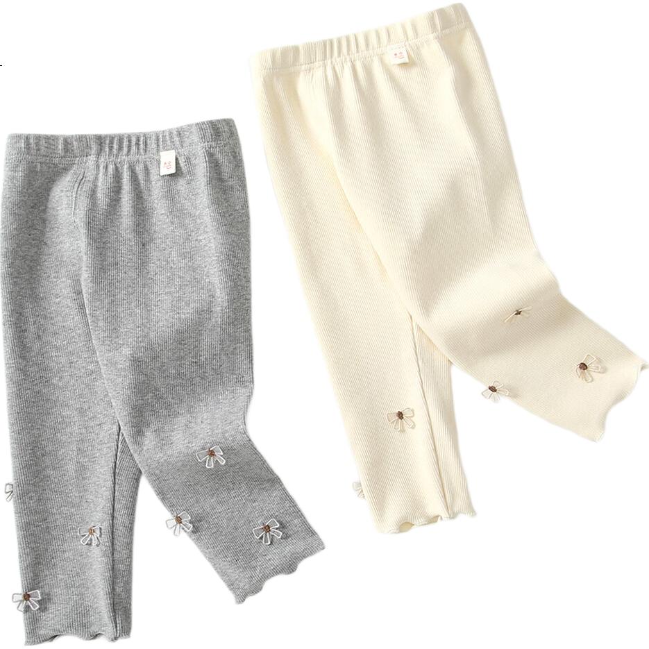 VOONLIE Girls' Leggings, Autumn Wear 2025 New Style, Trendy Casual Pants, Baby Outerwear Trousers, Children's Pants for Spring And Autum