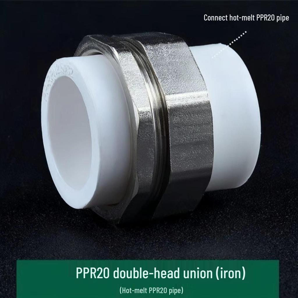 PPR Měď Železo Šroubení, Vnitřní & Vnější Závit, 20-110mm, Oboustranný PPR Železný Konektor