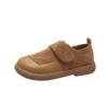 [Yushilai] Retro thick-soled Velcro single shoes for women's 2025 autumn new Mori casual versatile loafers