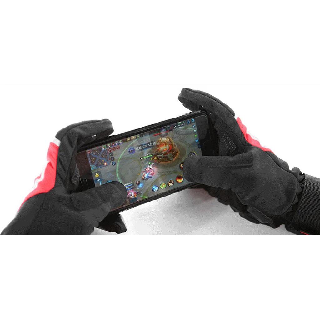 INBIKE Winter Cycling Gloves Full Finger Thermal Men's Bicycle Gloves Warm Cotton Waterproof Bike Gloves for Motorcycle Cycling