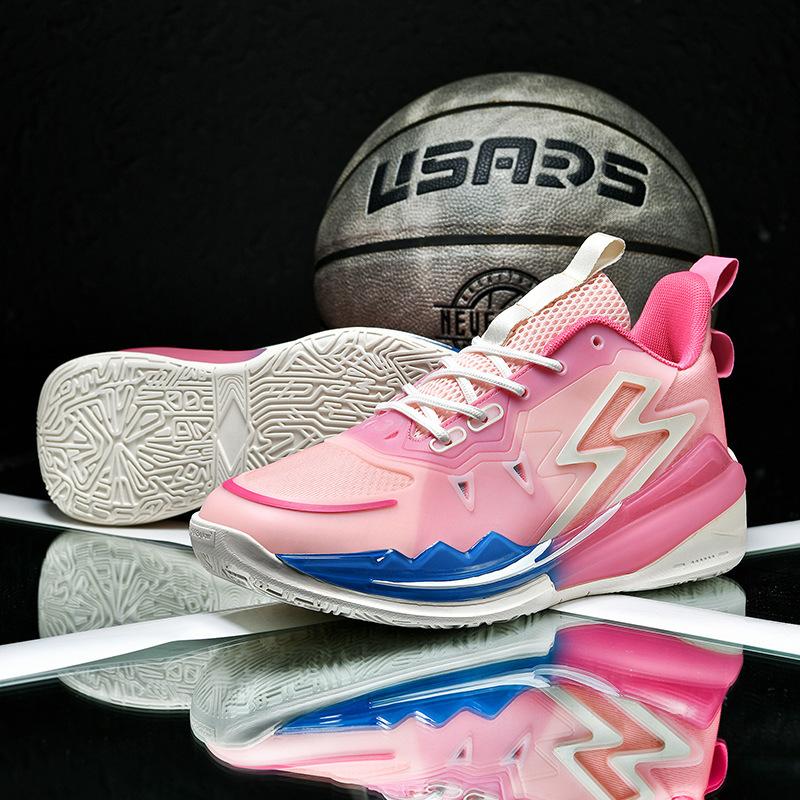 Basketball shoes 2025 spring new low-top breathable sports shoes non-slip wear-resistant training shoes youth actual combat sneakers