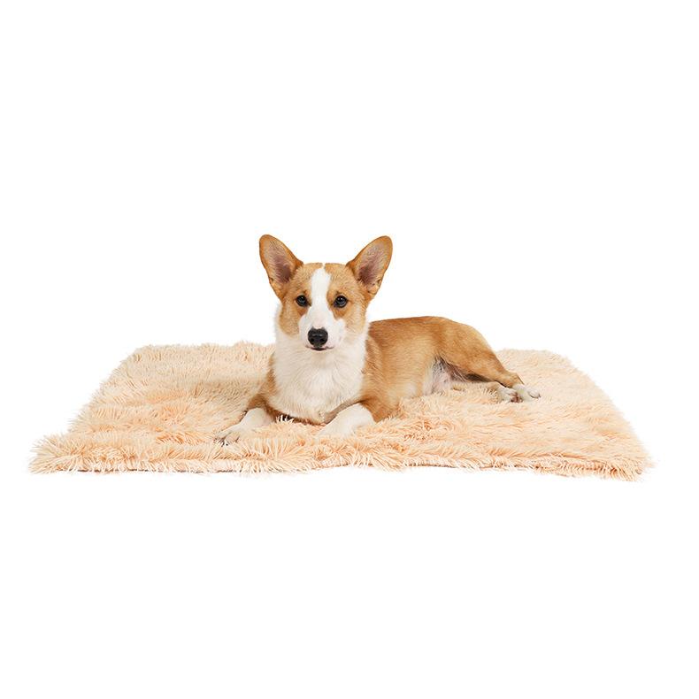 Plush Pet Mat Pet Blanket Golden Retriever Large Medium and Small Dog Mat Cat Blanket Warm and Comfortable