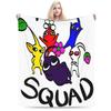 Funny Pikmin Game Plush Blanket Students Flannel Bedding Throws For Home Decor Super Warm Custom Quality Bedspread Gift Idea