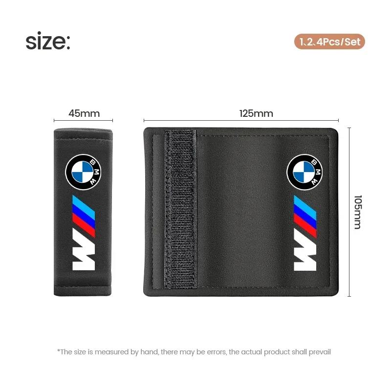 KWYP9 Hot Car Emblem Roof Handle Protection Pull Gloves Auto Interior Accessories For BMW M Performance E36 E60 E90 X2 X1 X3 X5 E