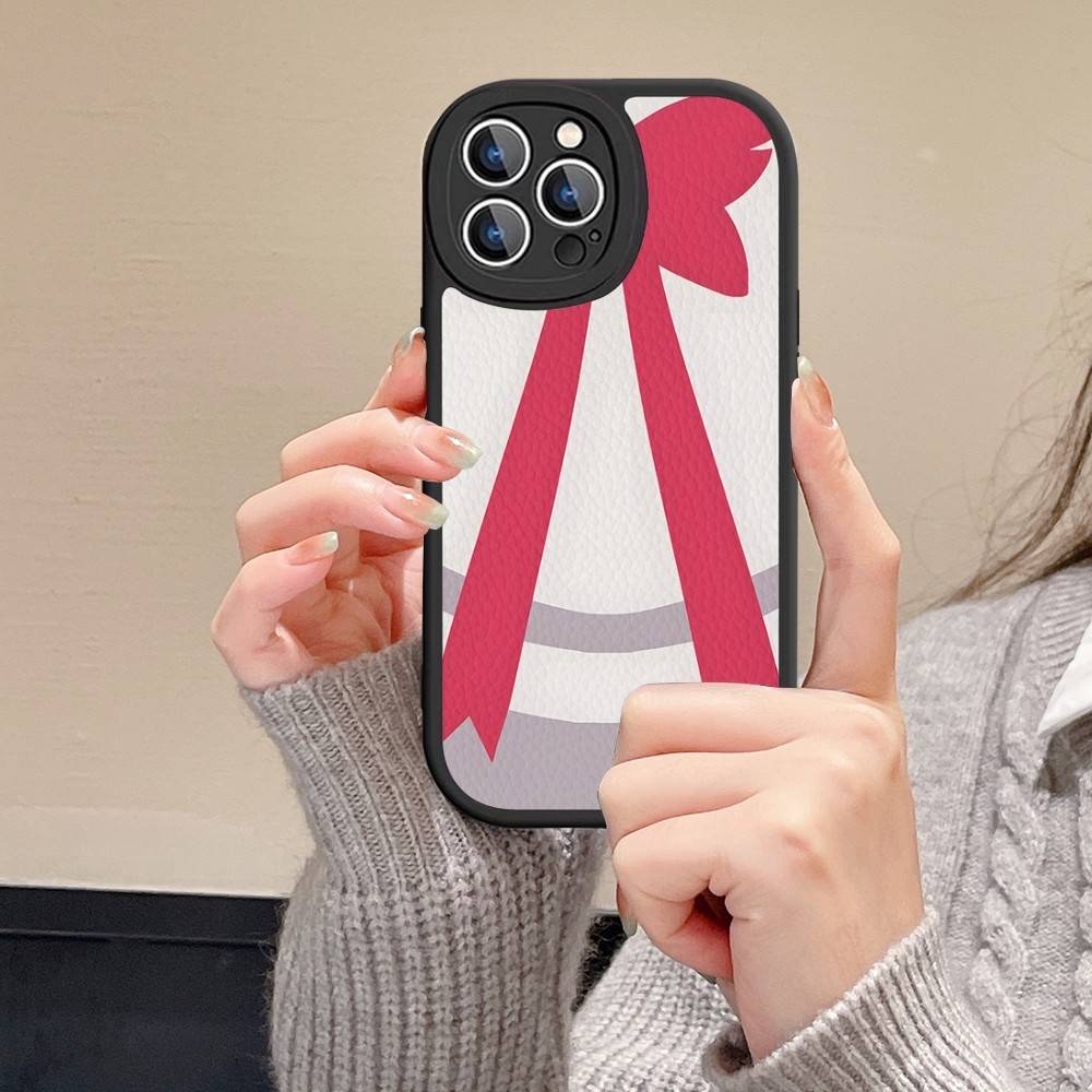 Hey A_Arnolds Cartoon Leather Phone Case For IPhone 16 14 15 Pro Plus 13 12 11 Pro Max Silicone Cover
