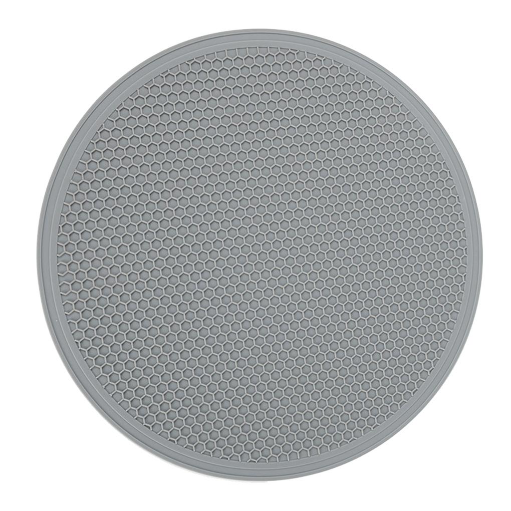 

30 см большой силиконовый коврик подставка под стакан из пищевого материала подставка под столовые приборы нескользящий коврик для стола кухонные принадлежности гаджеты круглый коврик для чашки 30CM&Round