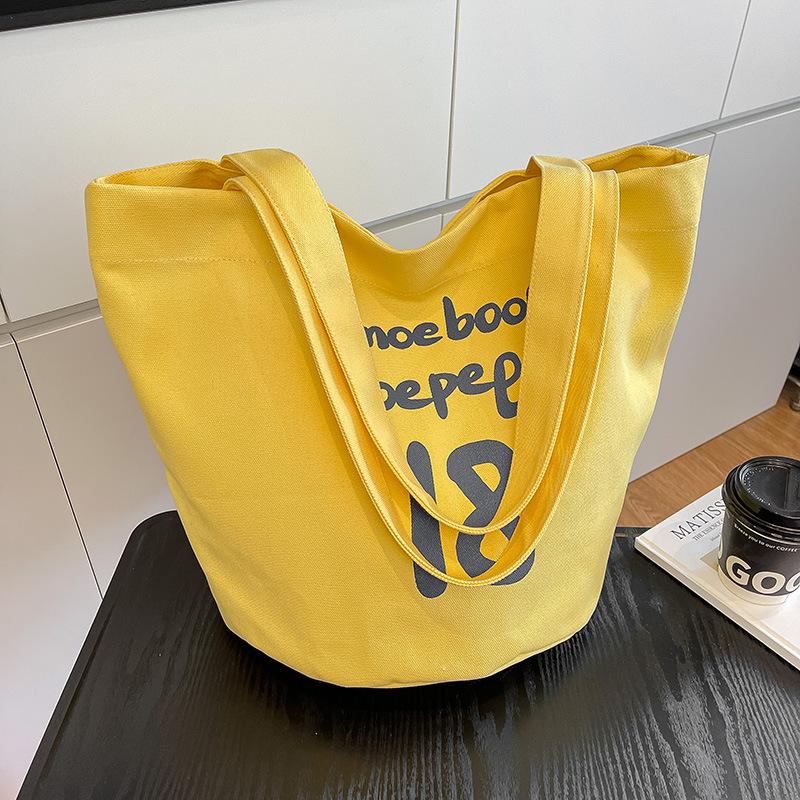 Casual simple texture trendy foreign large-capacity bag 2025 summer new personalized women's shoulder tote bag