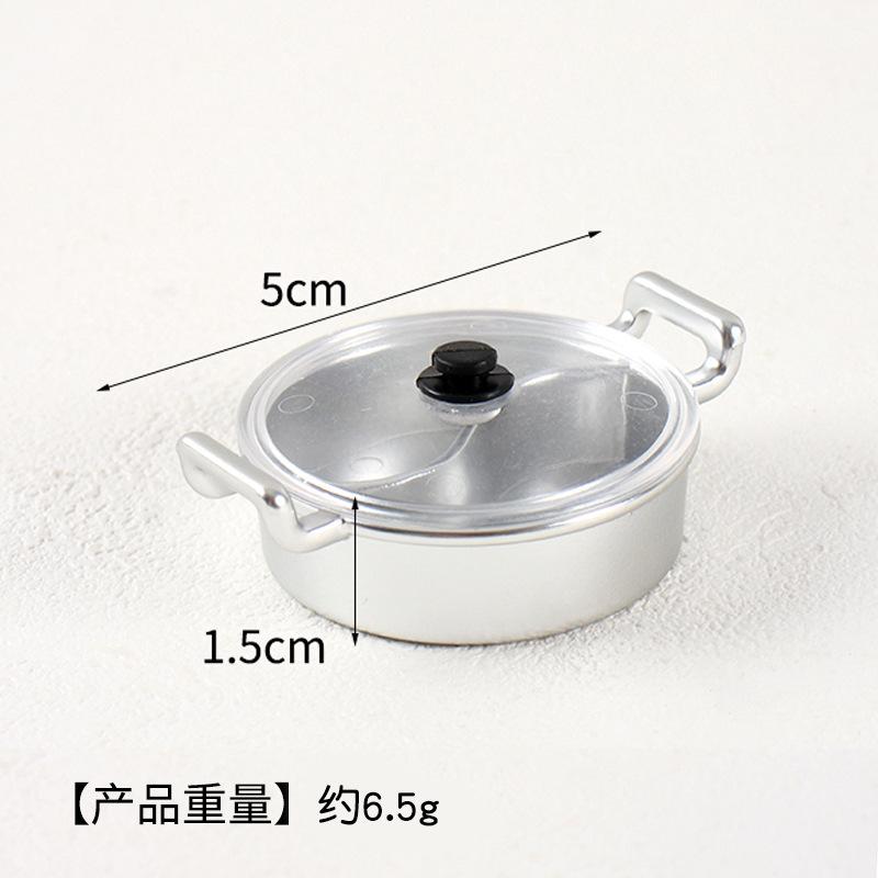 Mini Miniature Simulation Plate Small Bowl Tableware Diy Food Play Accessories Mini Container Play House Kitchen Toys