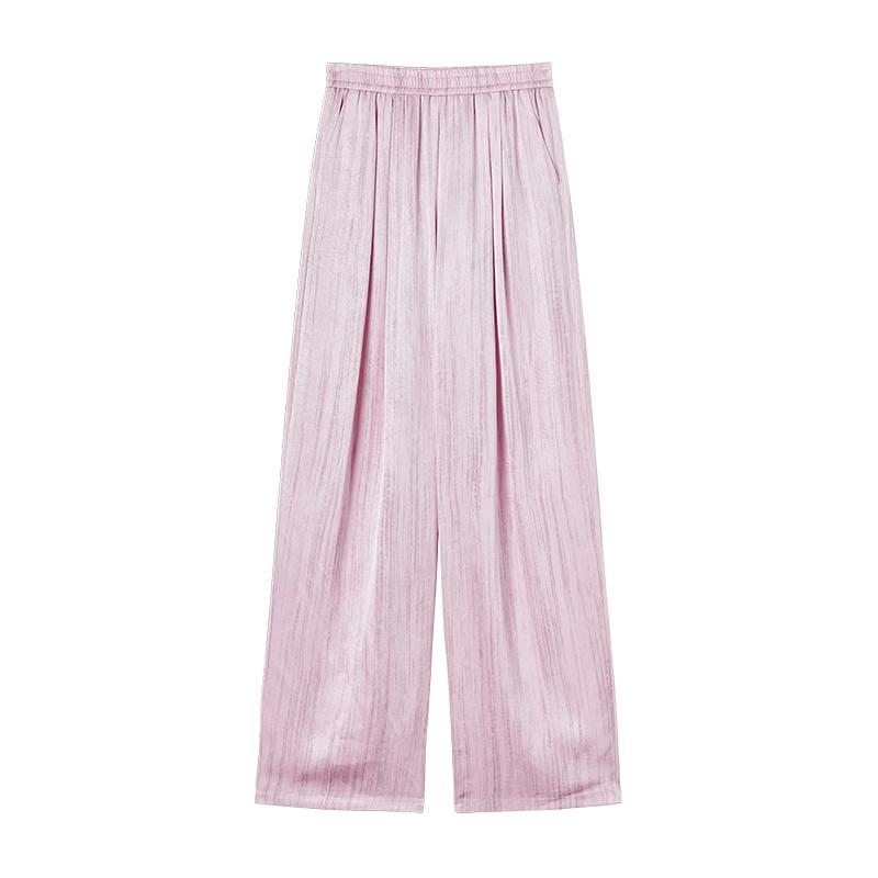 Women s High-Waist Wide-Leg Casual Pants S