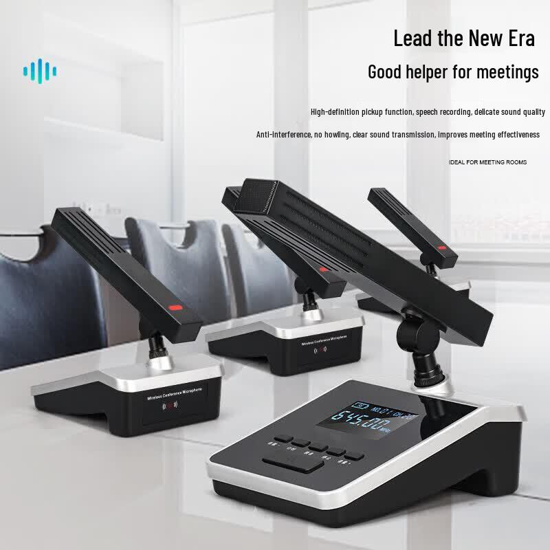 Hongshidao Dual USB Wireless Microphone for PC Conferencing (CN version)