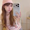Coque Coeur Ailes Plaqué Or pour iPhone 17/16 Pro Max/15/14 - Design de Luxe pour Filles