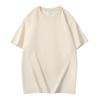 European Style Loose Heavyweight Pure Cotton T-Shirt 2025 Fashion Trend