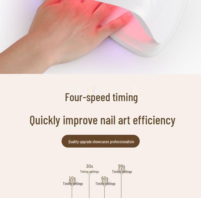 320W UV Nail Gel Dryer Lamp - Quick-Dry, High Power Nail Curing Light