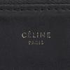 CELINE trio Shoulder Bag black leather Women Used