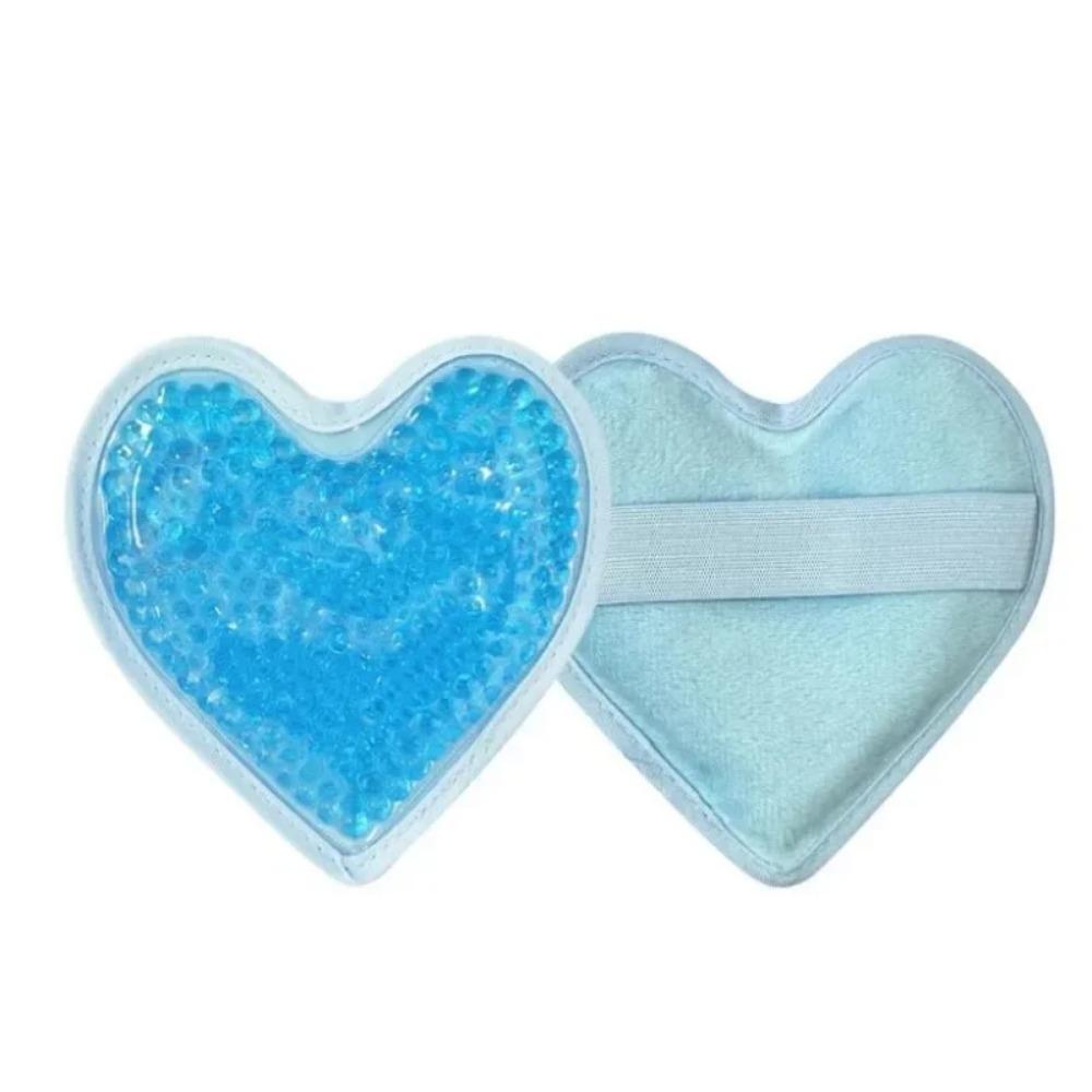 Reusable Reusable Gel Pack PVC Hot Cold Therapy Pack Cold Heart Compress Pack Muscle Aches синий