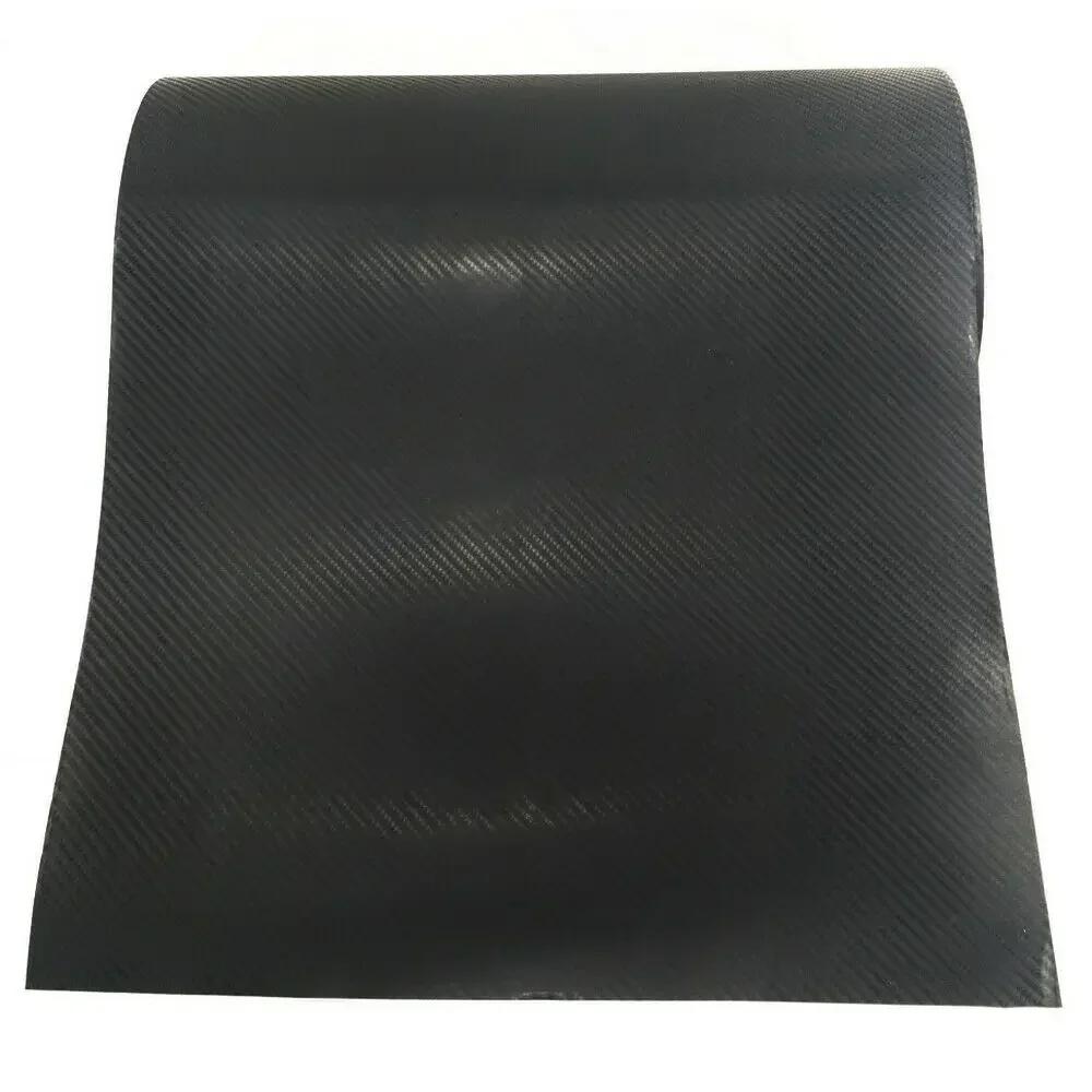 1pc Universal Car Protective Film Sticker Black Car Body Decorative Film Car Interior Dashboard Sticker Decal Auto Accessories Carbon Fiber Pattern