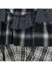 TUOMIO Mixed Tiered Skirt [Check]