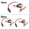 14AWG 36CM 2pinový SAE rychlospojkový konektor zástrčka na bateriové krokosvorky kabelové svorky kabel