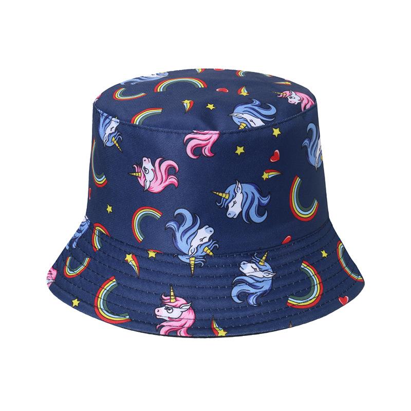 Sweet And Hat Cool Style Printing Womens Sunshade Fishermans Hatscaps