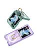 Samsung Z Flip5 Anti-Collision Phone Case with Airbag Ring for Wireless Charging