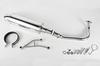 Bike Parts Center Custom Stainless Steel Muffler Honda Zoomer AF58 2037