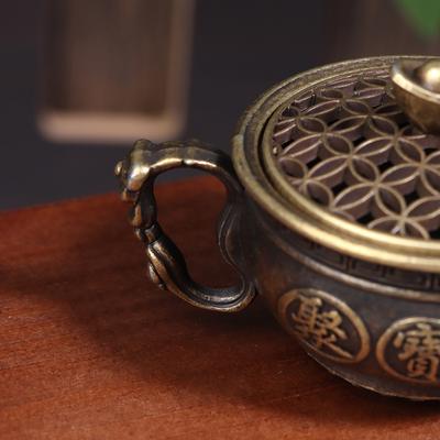 Ustensile budiste Arzător de tămâie Cădelniță din aliaj de lemn de santal Mobilier pentru casă Decor pentru biroul de acasă