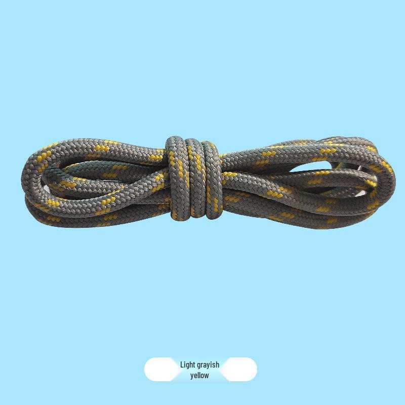 Round Non-Slip Durable Shoelaces for Martin Boots - Vertical Stripes for Outdoor Shoes