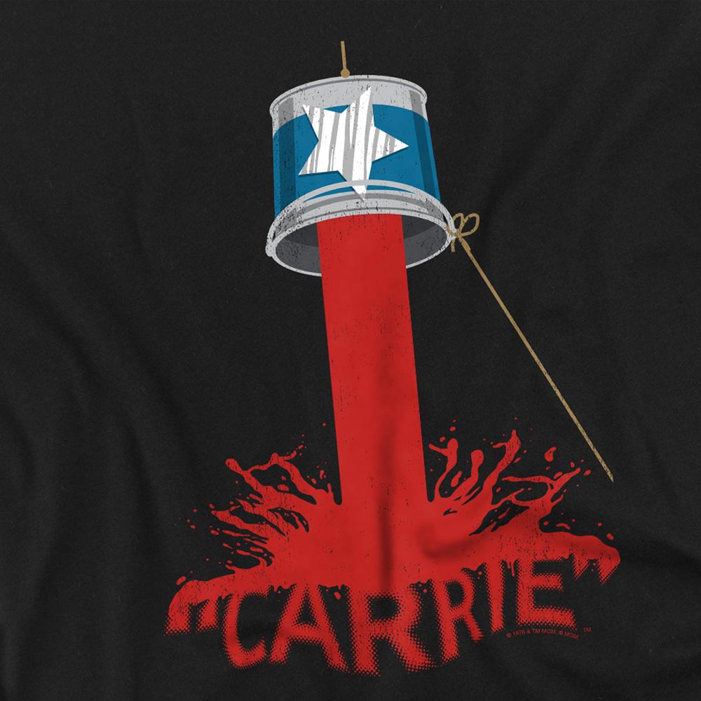Carrie Unisex Adult Bucket Of Blood T-Shirt