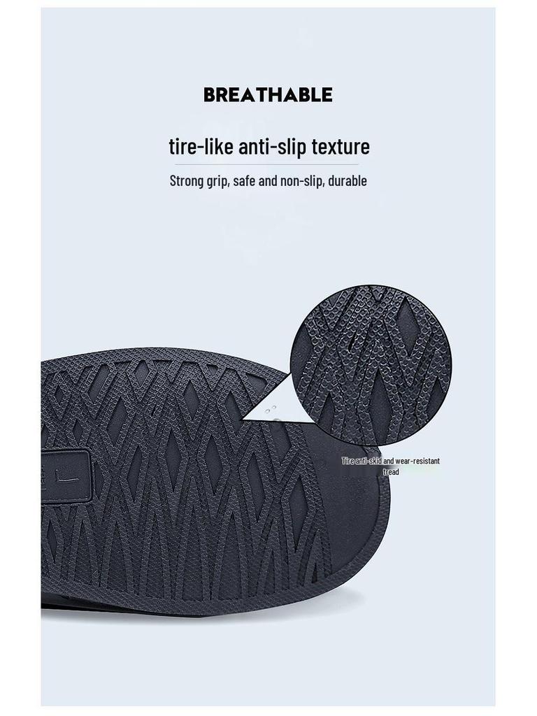 Men's & Women's High-Top Waterproof Non-Slip Rain Shoe Covers, Thickened & Wear-Resistant, Large Size