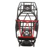 RC Metal Roll Cage Black Strong Metal Better Traction Road Holding RC Car Chassis Frame for Axial Capra Kit 1.9UTB