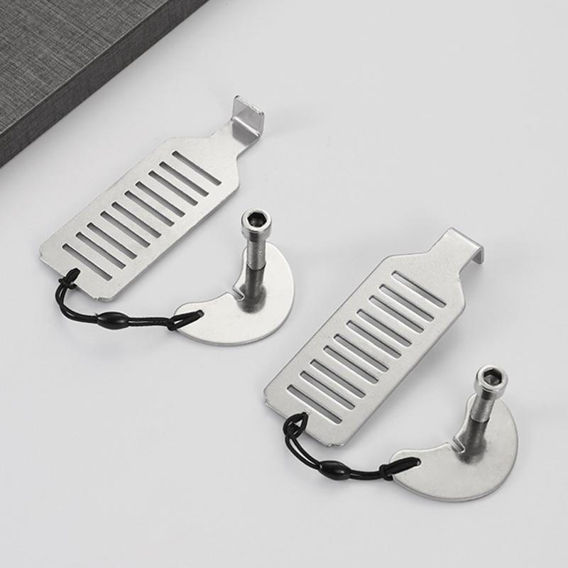 Portable Door Lock Punch-Free Security Door Locker Safety Latch Metal Lock Home Room Hotel Travel Anti Theft Door Stopper Tool